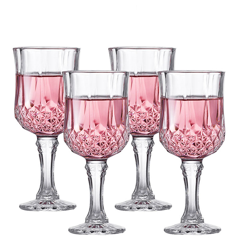 Wine Beer Bar - 4pcs Set Champagne Cups Red Wine