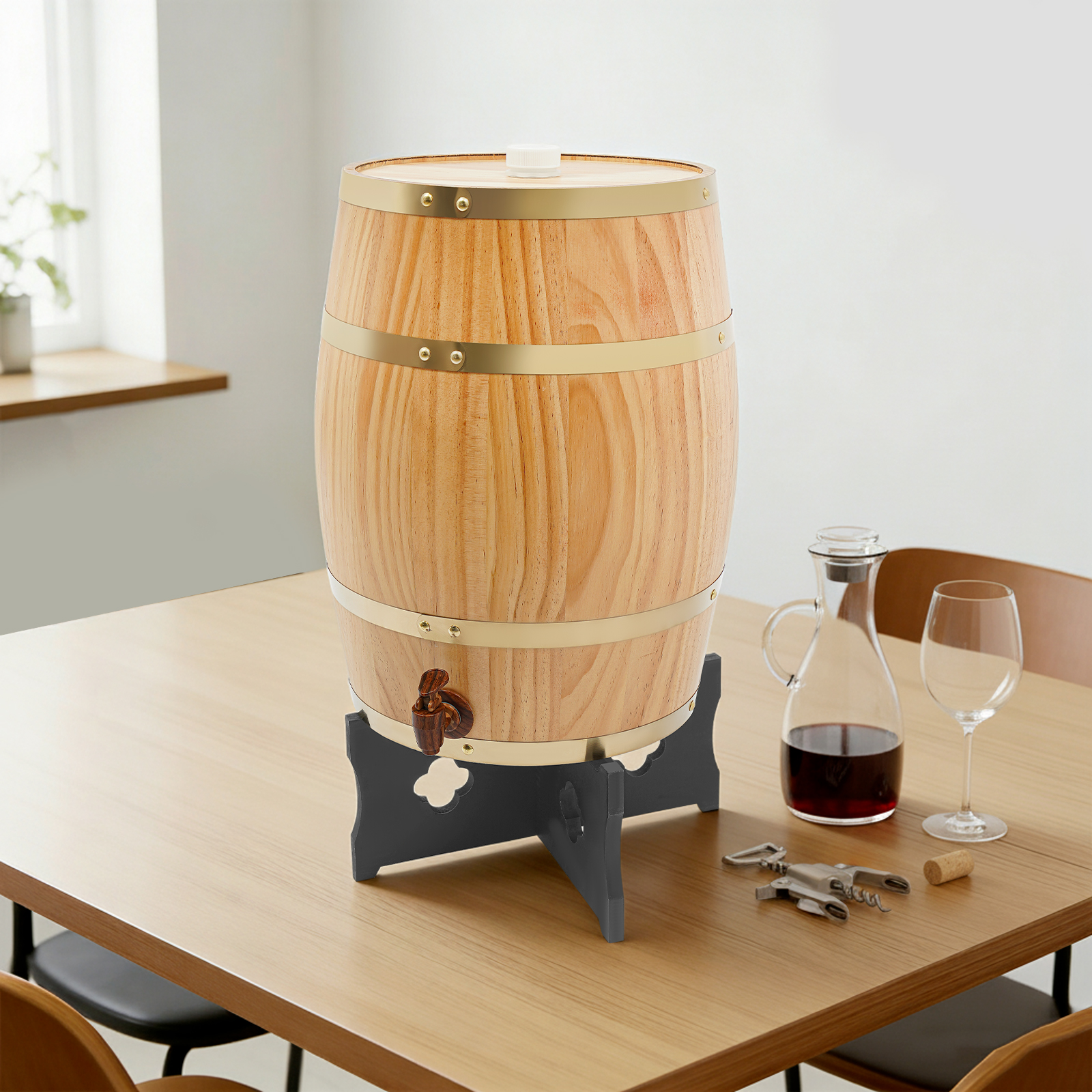 Wine Beer And Cider - 20/30L Wine Barrel Wood Wine Barrel