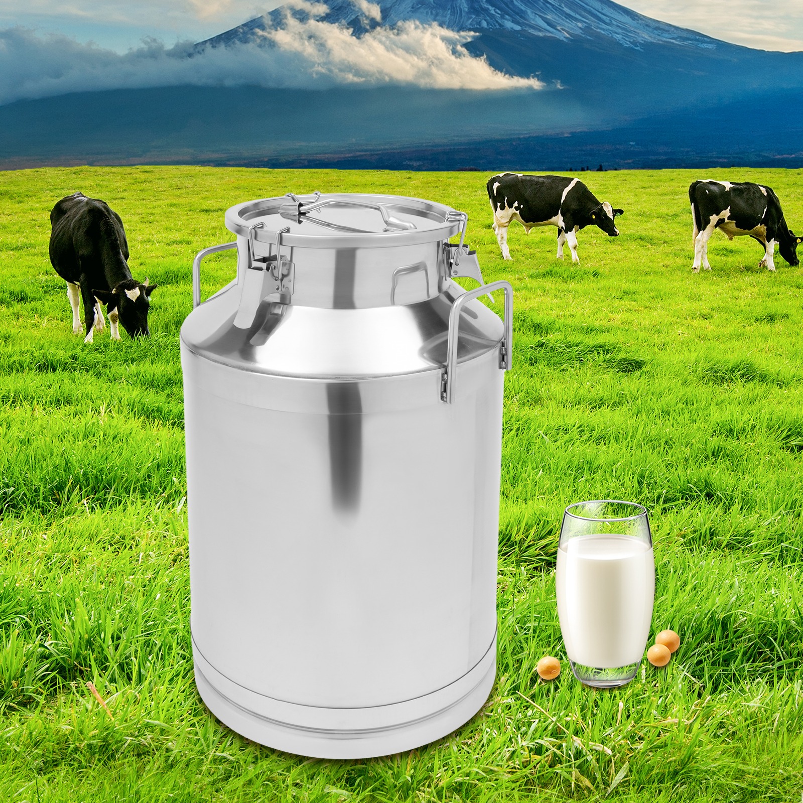 Wine Beer And Mead - 60L (15.8 Gallon) 1-Piece Milk Can