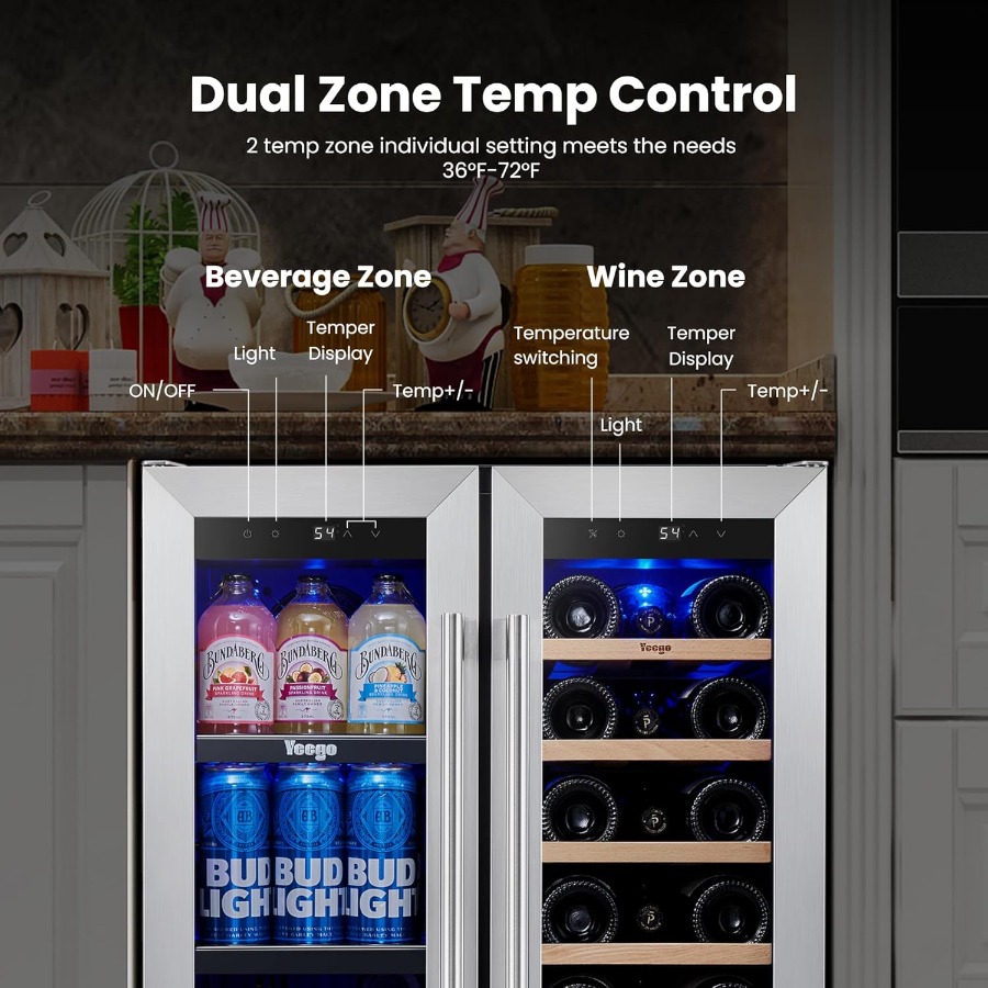 24 Inch Dual Zone Wine and Bev - Wine Beer Dual Zone recension och pris