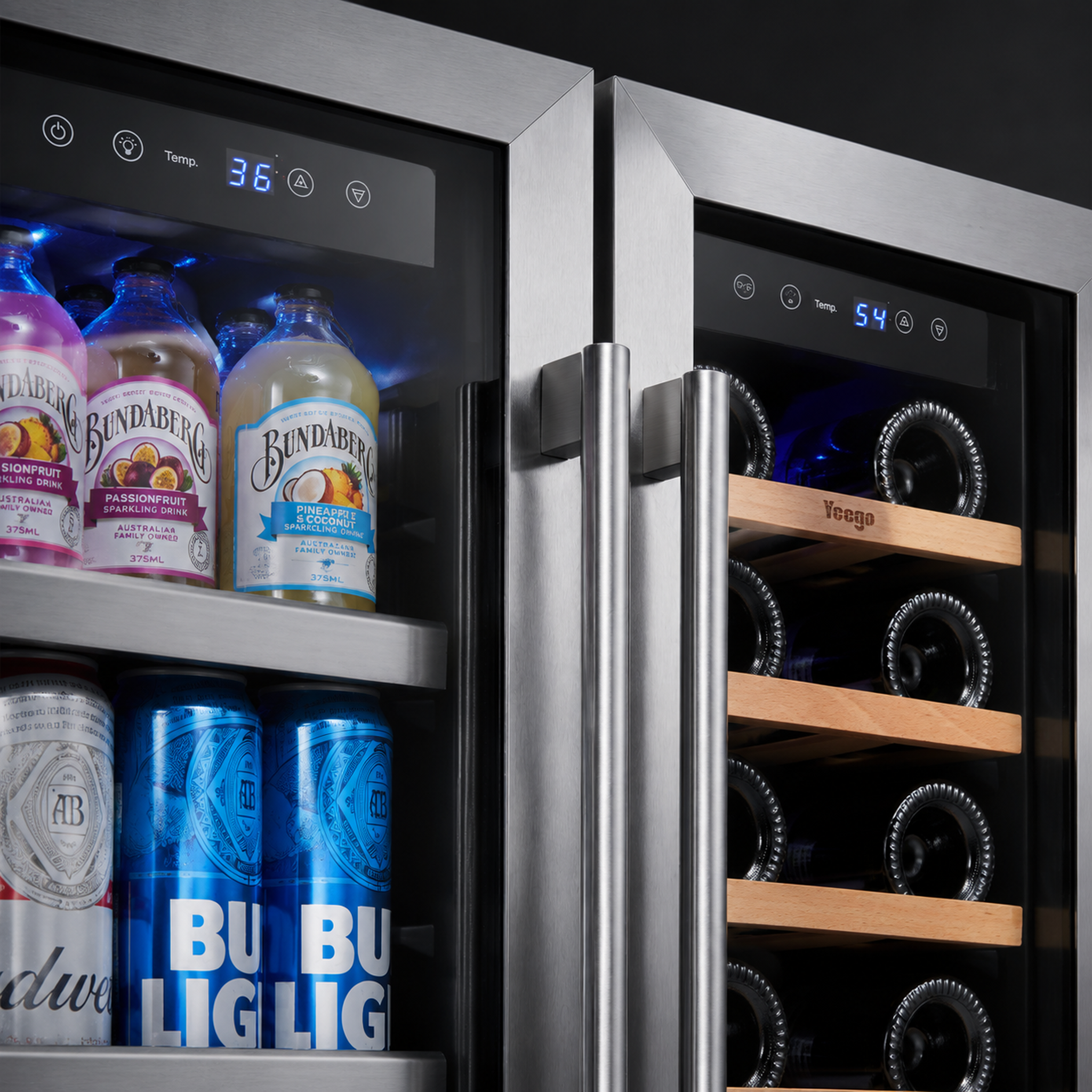 Dual zone refrigerator 4.1 Cu. - Wine Beer Dual Zone recension och pris