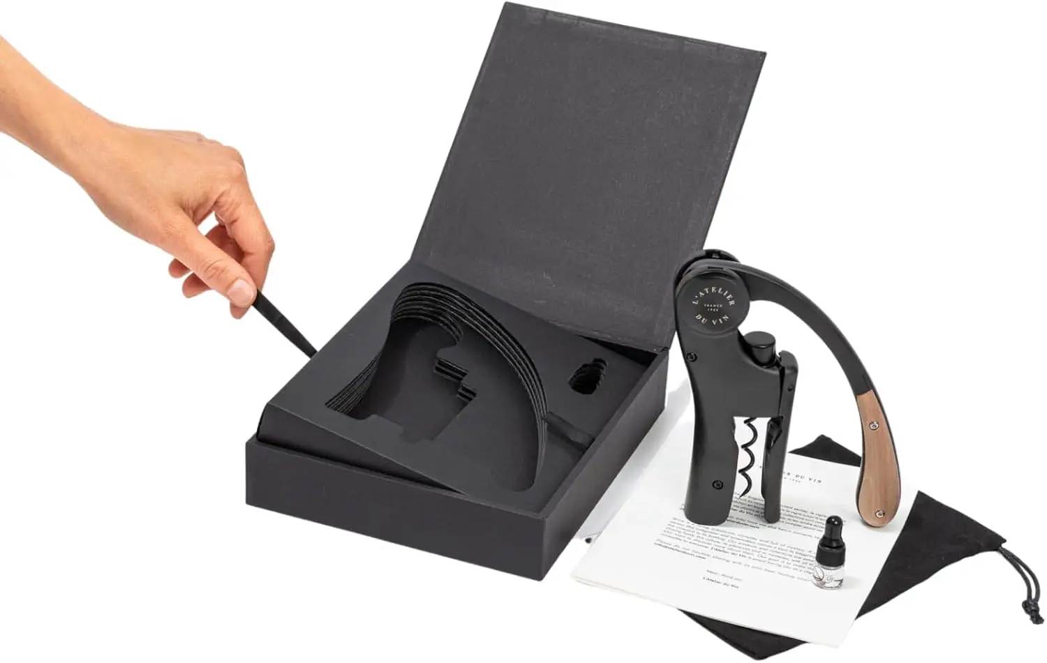 BestsellerOeno Motion Black &  - Cork Screw Lever recension och pris