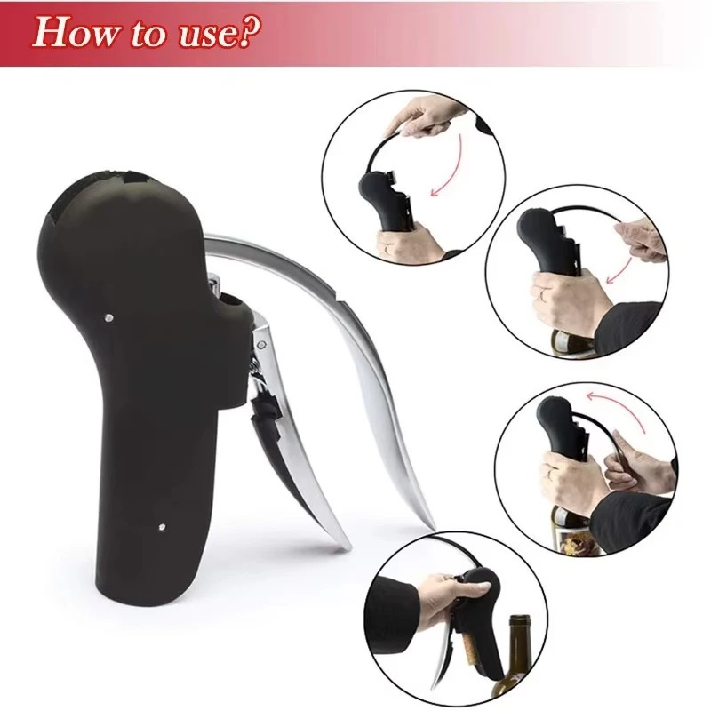 Convenient Bottle Openers Wine - Cork Screw Lever recension och pris