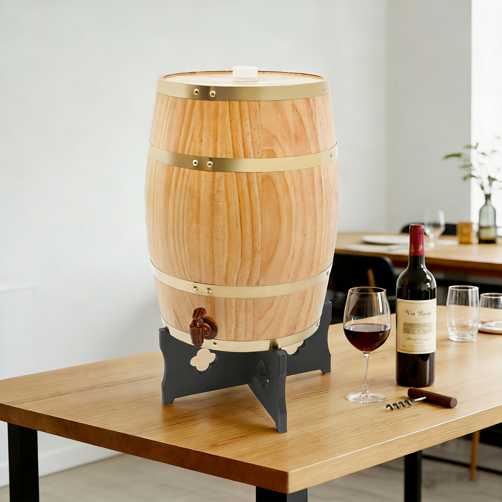 20L/5.28Gal Wood Color Wine Ba - Wine Beer And Cider recension och pris
