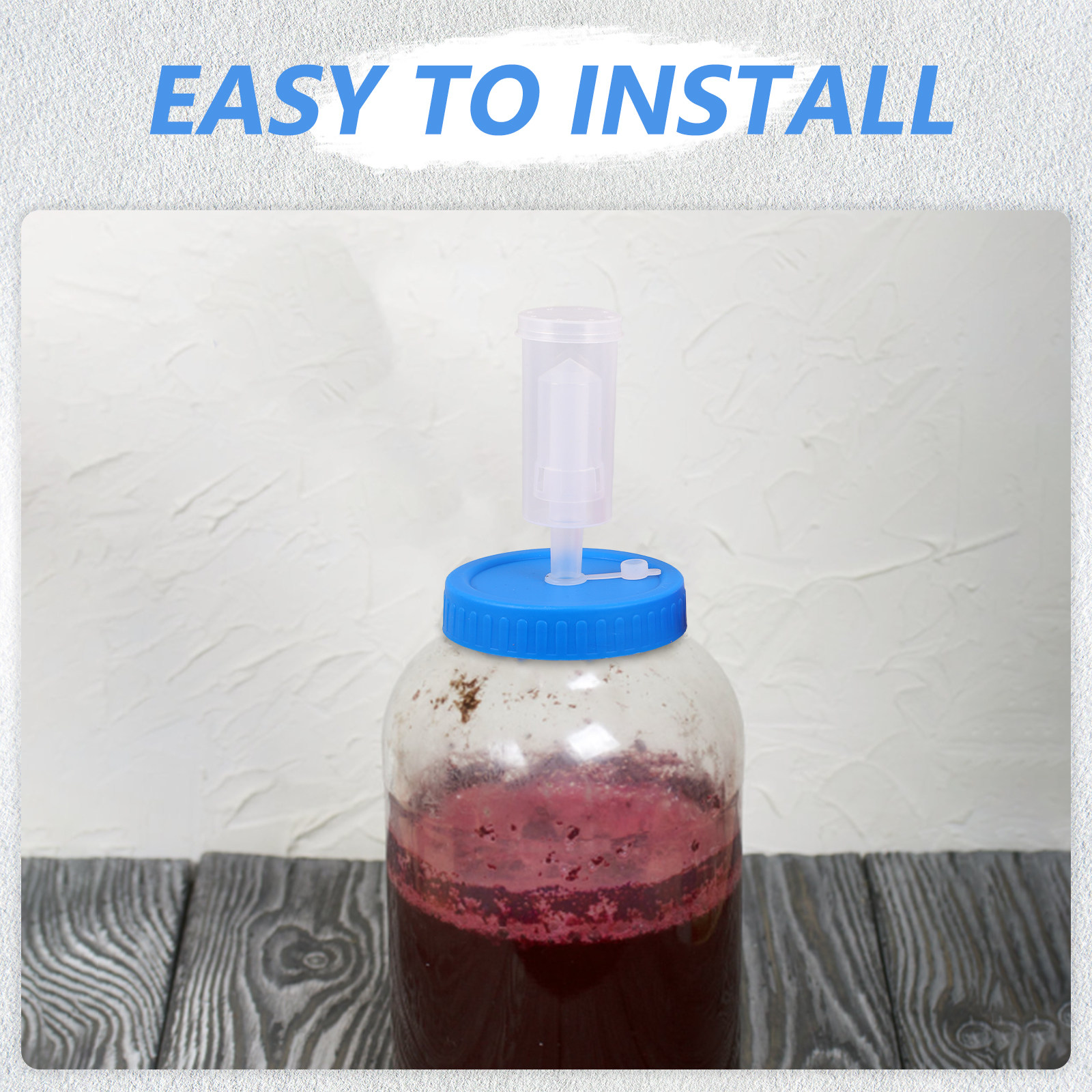 2Pcs Airtight Fermentation Lid - Wine Beer And Cider recension och pris