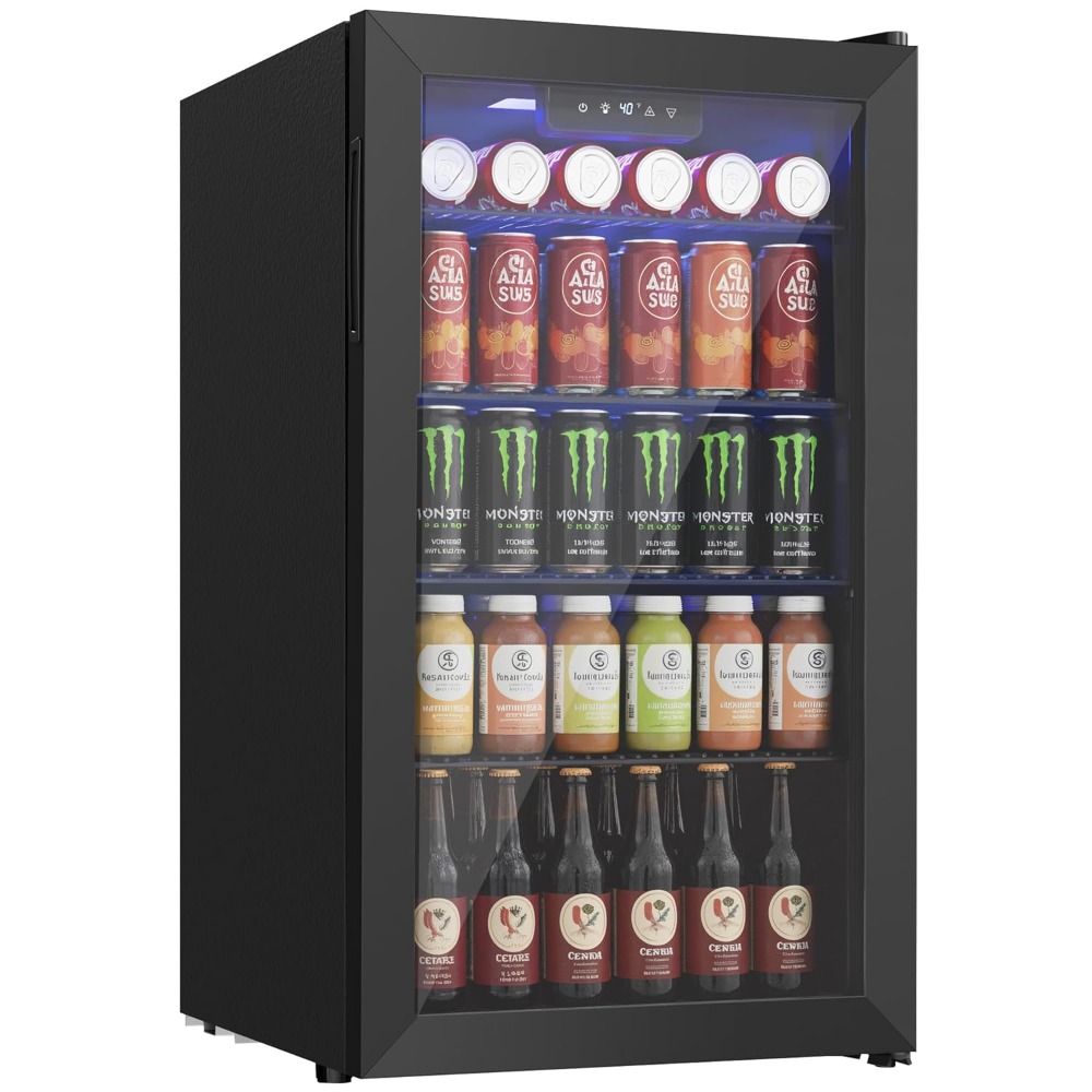 Beverage Refrigerator Cooler,  - Wine Beer Mini Fridge recension och pris