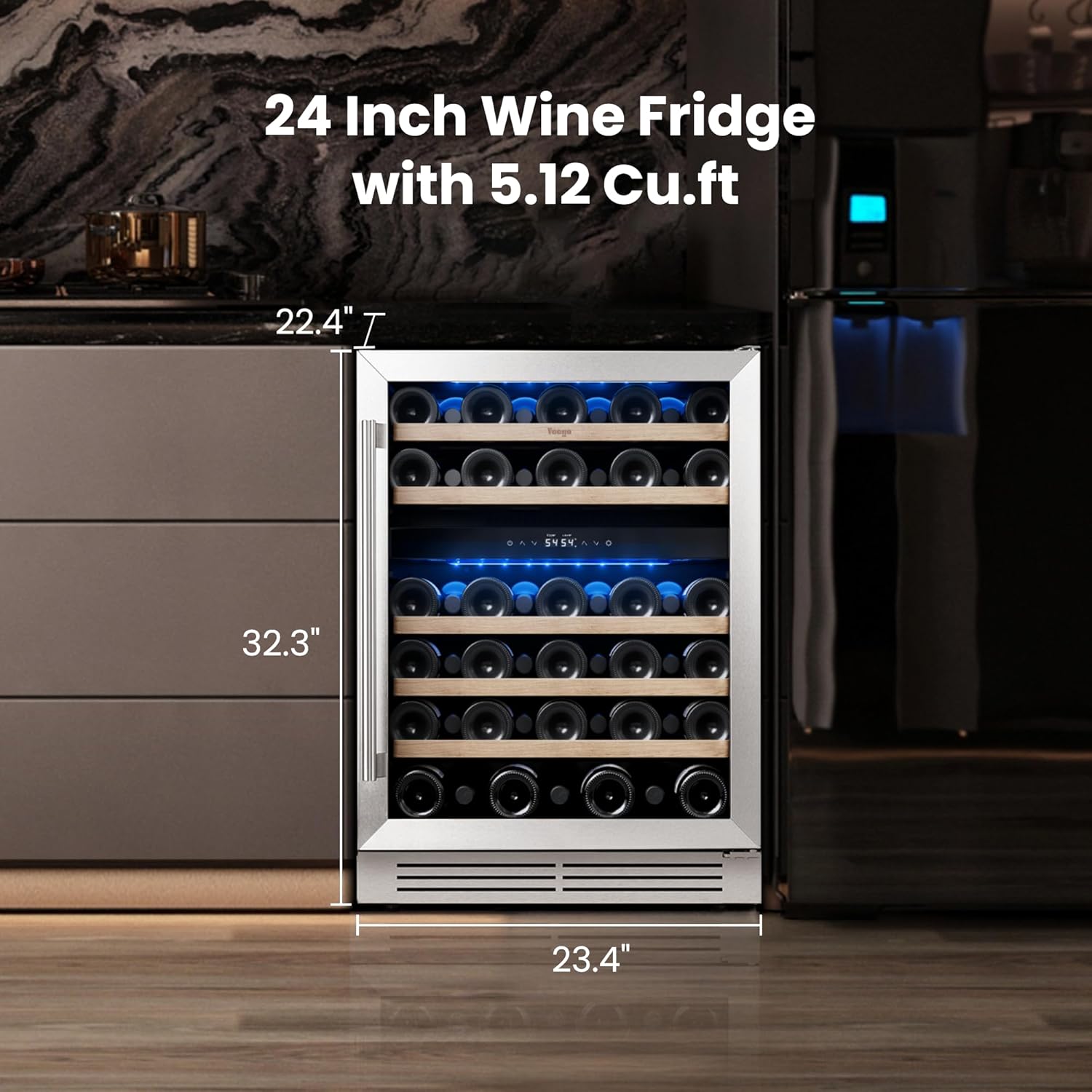 24In Dual Zone Wine Fridge 52  - Wine Beer Dual Zone recension och pris