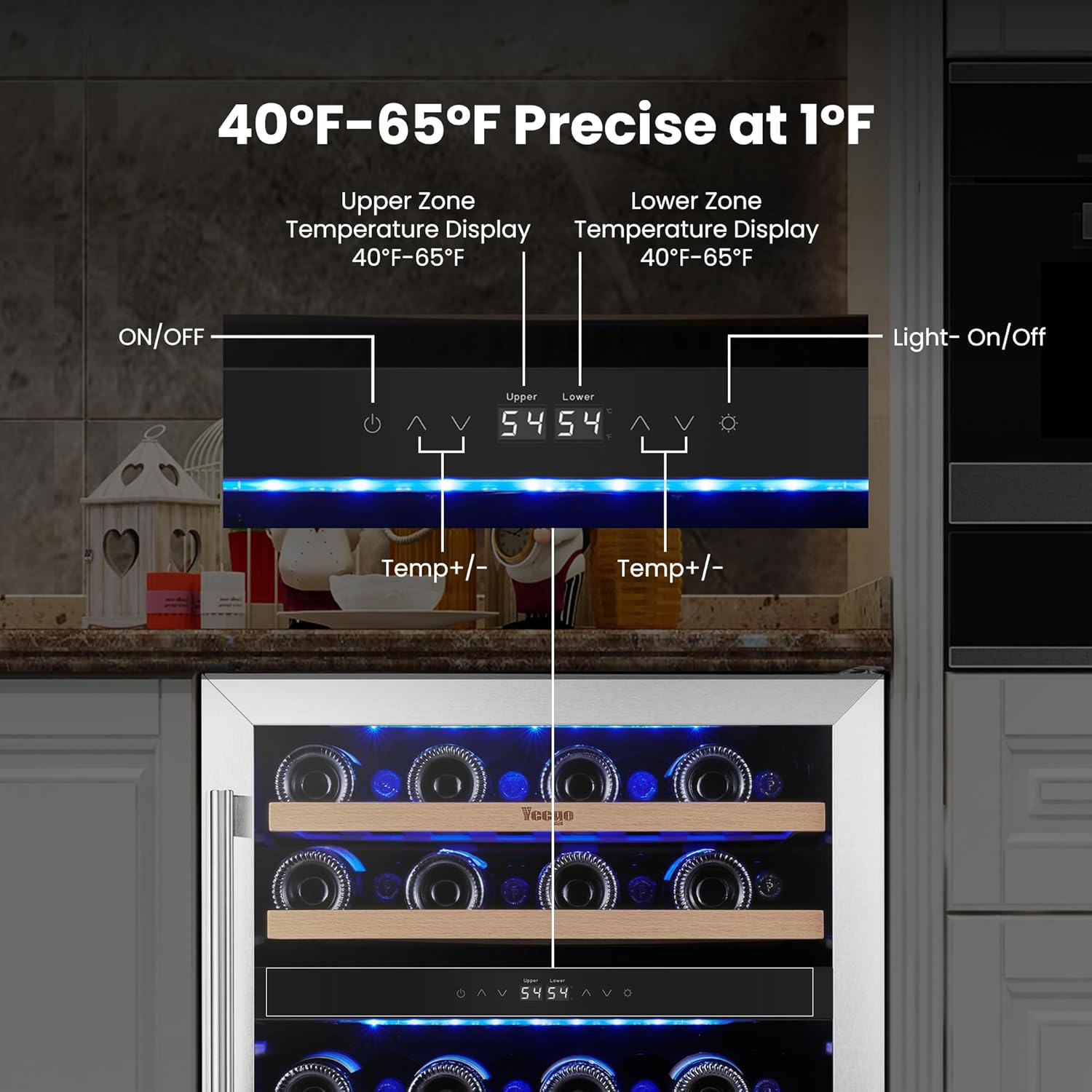 24In Dual Zone Wine Fridge 52  - Wine Beer Dual Zone recension och pris