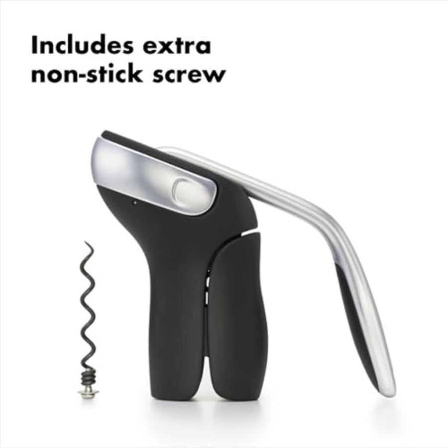 Steel Vertical Lever Corkscrew - Cork Screw Lever recension och pris
