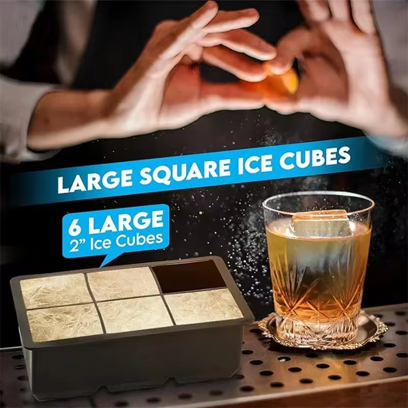 4/6/8 Grid Silicone Ice Cube M - Wine Beer Bar recension och pris