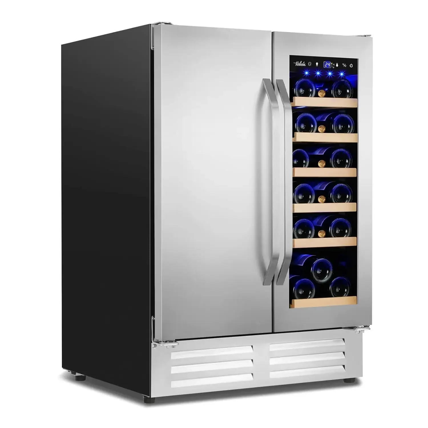 Wine and Beverage Refrigerator - Wine Beer Dual Zone recension och pris
