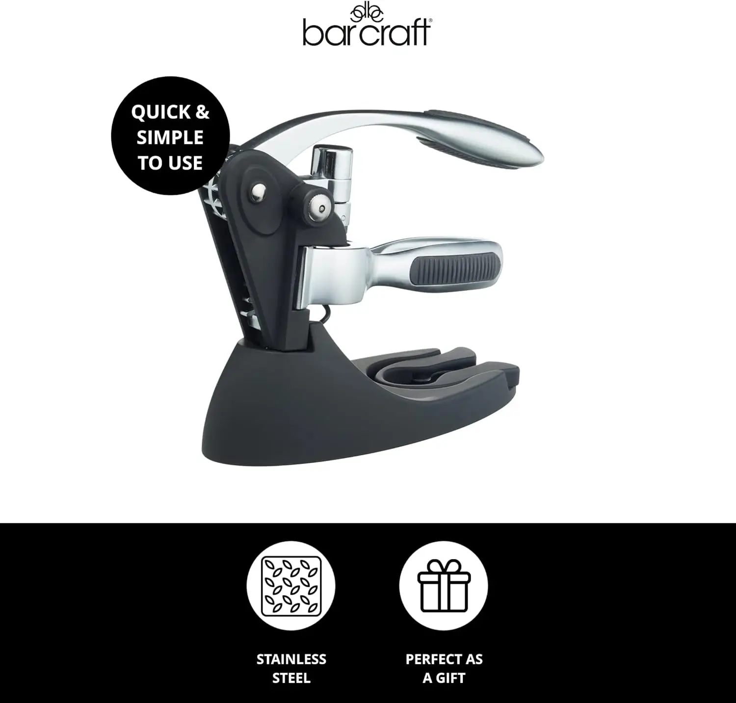 Lever Arm Corkscrew Set Craft - Cork Screw Lever recension och pris