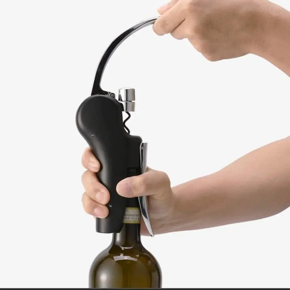 Stainless Steel Corkscrew Bott - Cork Screw Lever recension och pris