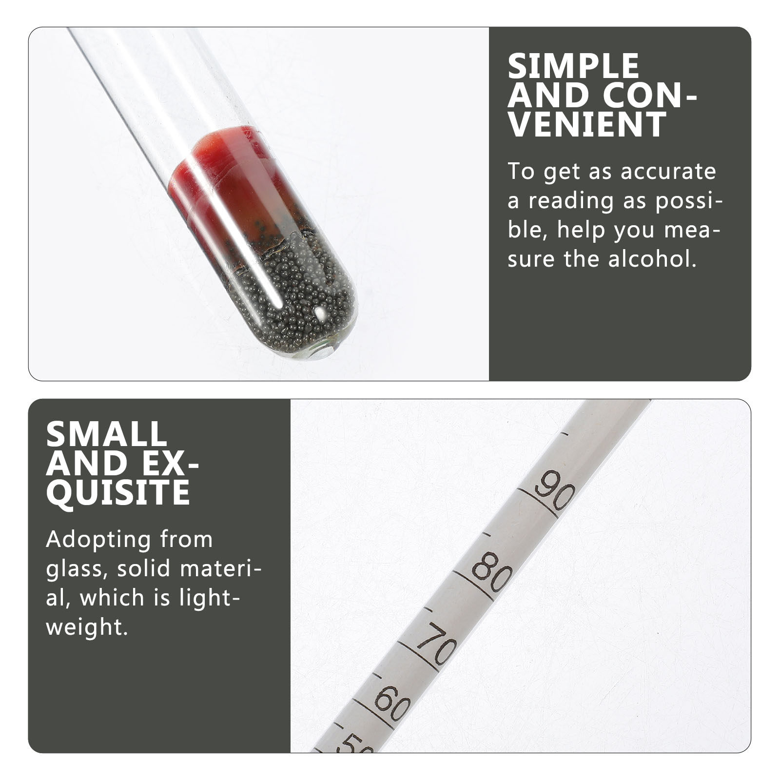 1Set Triple Scale Hydrometer f - Wine Beer And Mead recension och pris