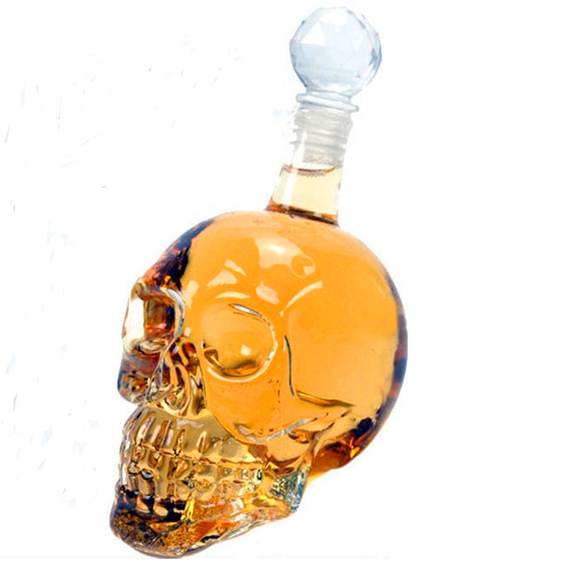 Creative Skull Head Decanter C - Wine Beer Glass Set recension och pris