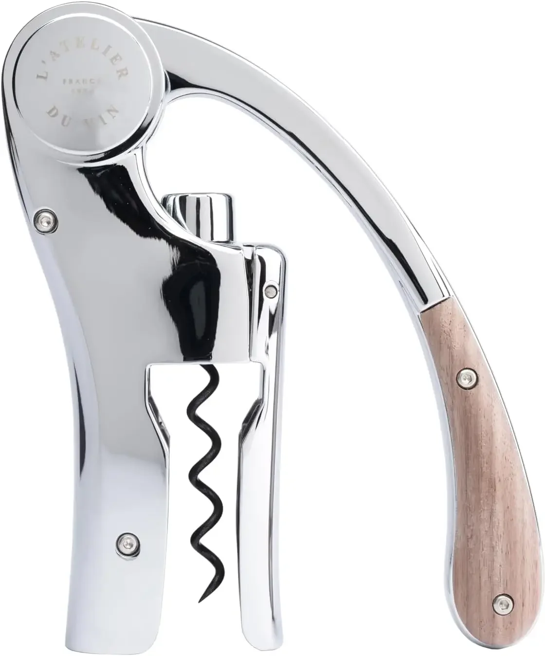 Silver Wood Lever Corkscrew Wi - Cork Screw Lever recension och pris