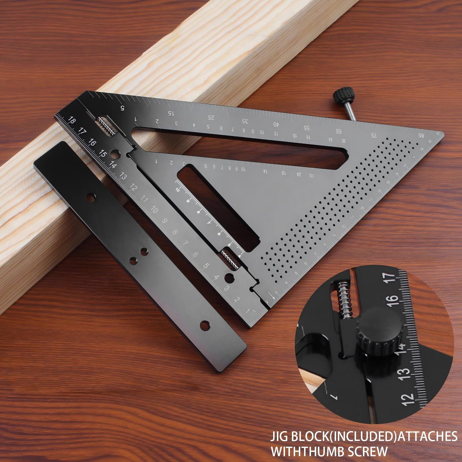 21CM Carpenter Square with Jig - Spirit Measure Jigger recension och pris