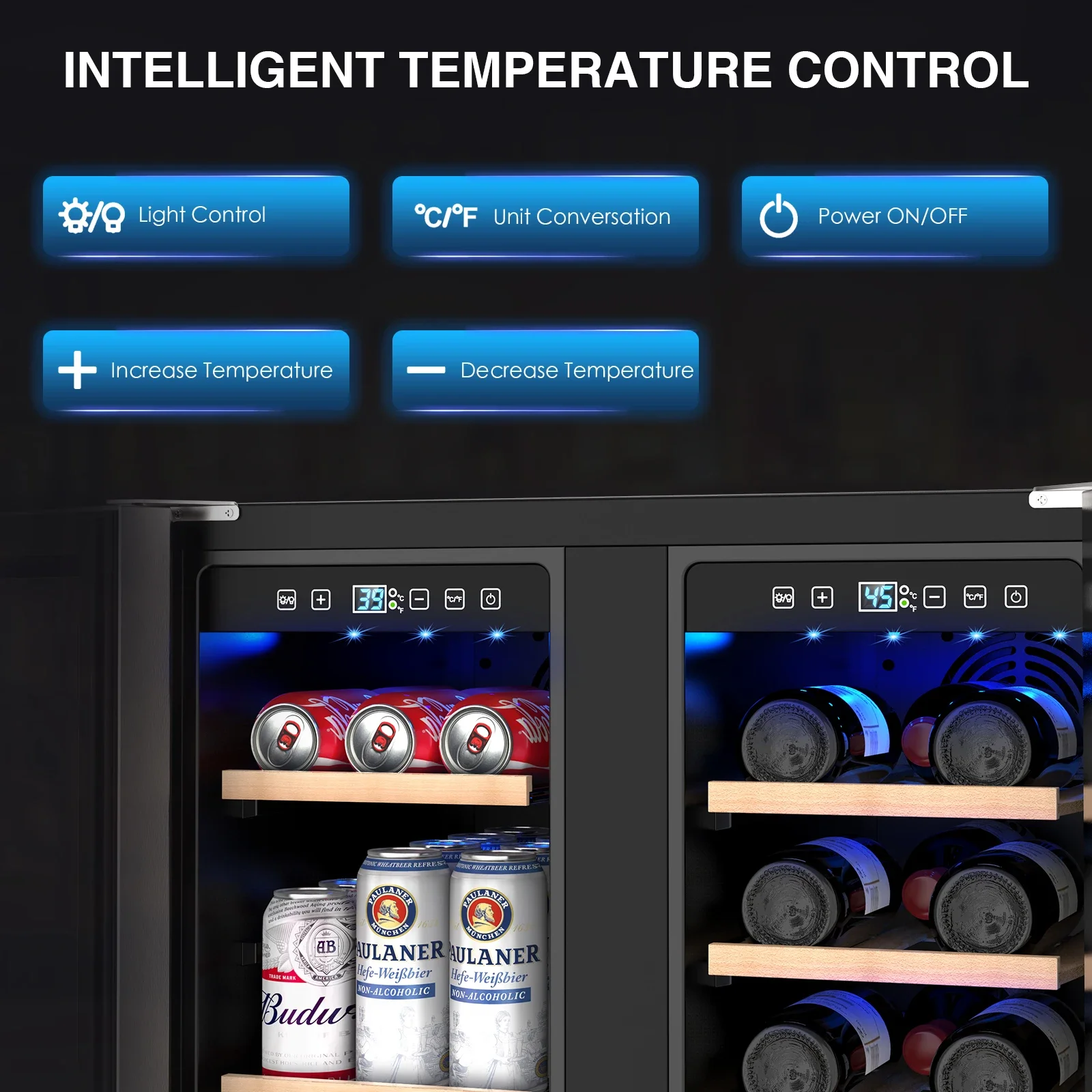 SAT Wine and Beverage Refriger - Wine Beer Dual Zone recension och pris