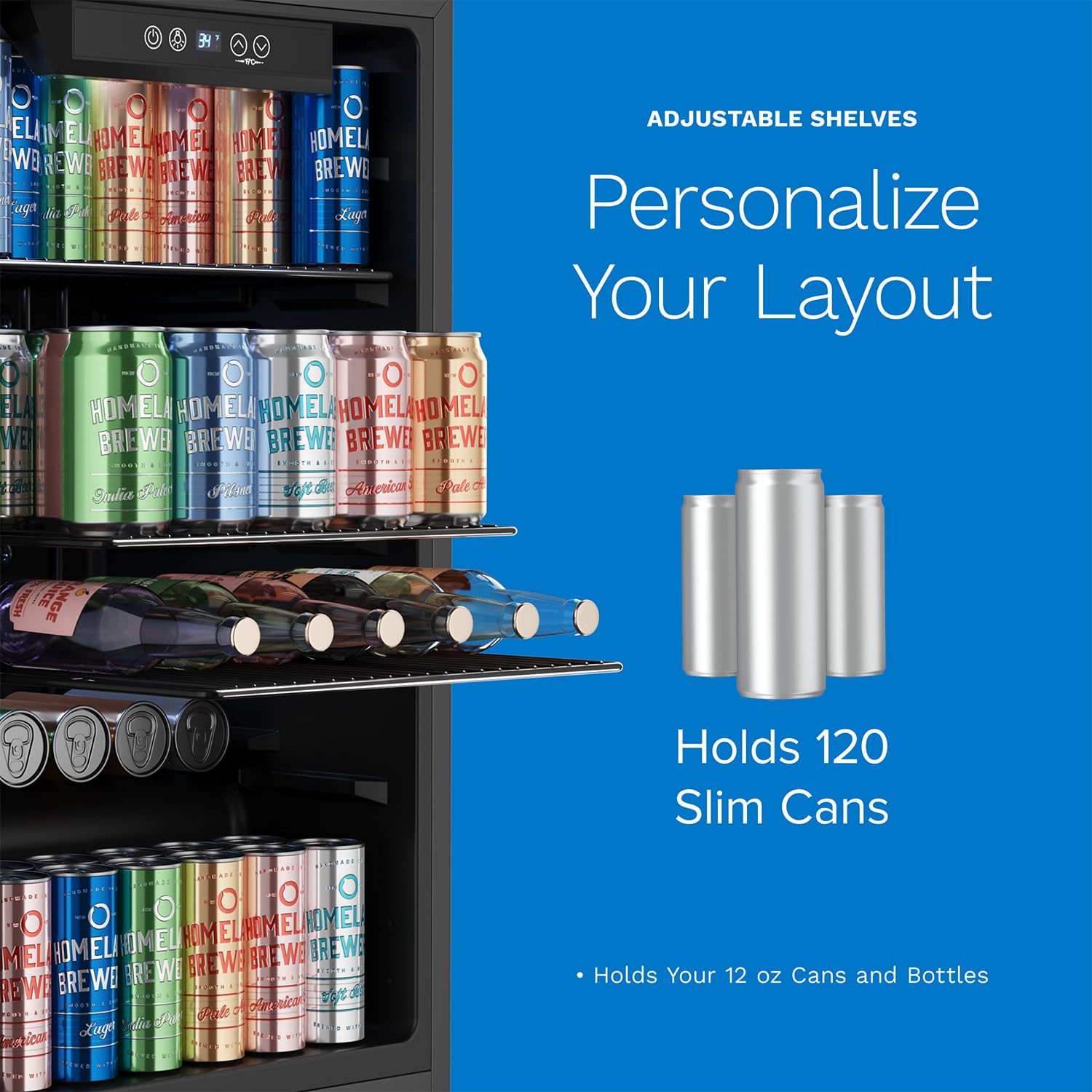 120-Can Beverage Refrigerator, - Wine In Beer Store recension och pris