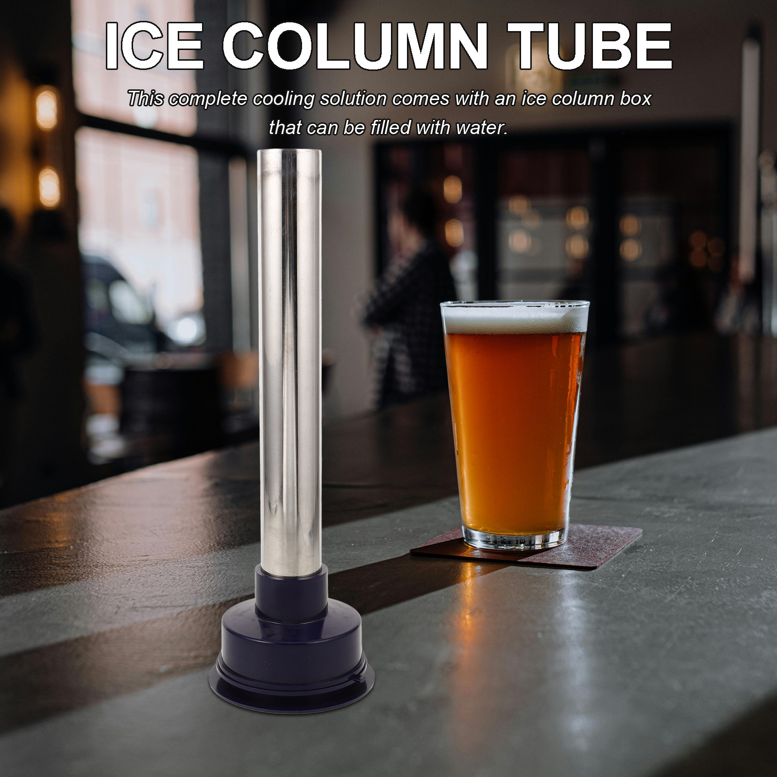 Reusable Stainless Steel Ice C - Wine Beer Bar recension och pris