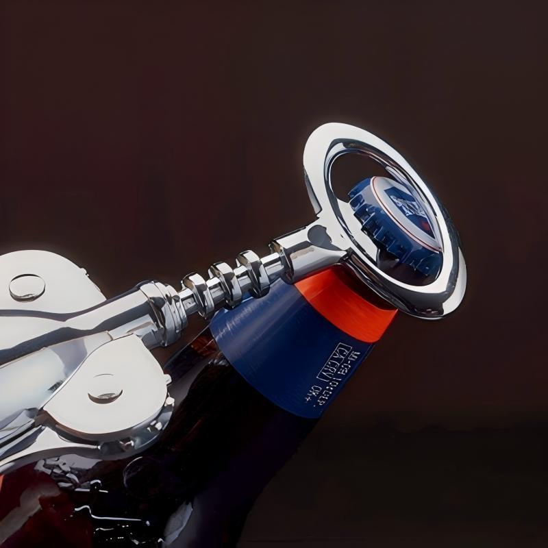 JUSTINLAU Wine Opener Zinc All - Cork Screw Lever recension och pris