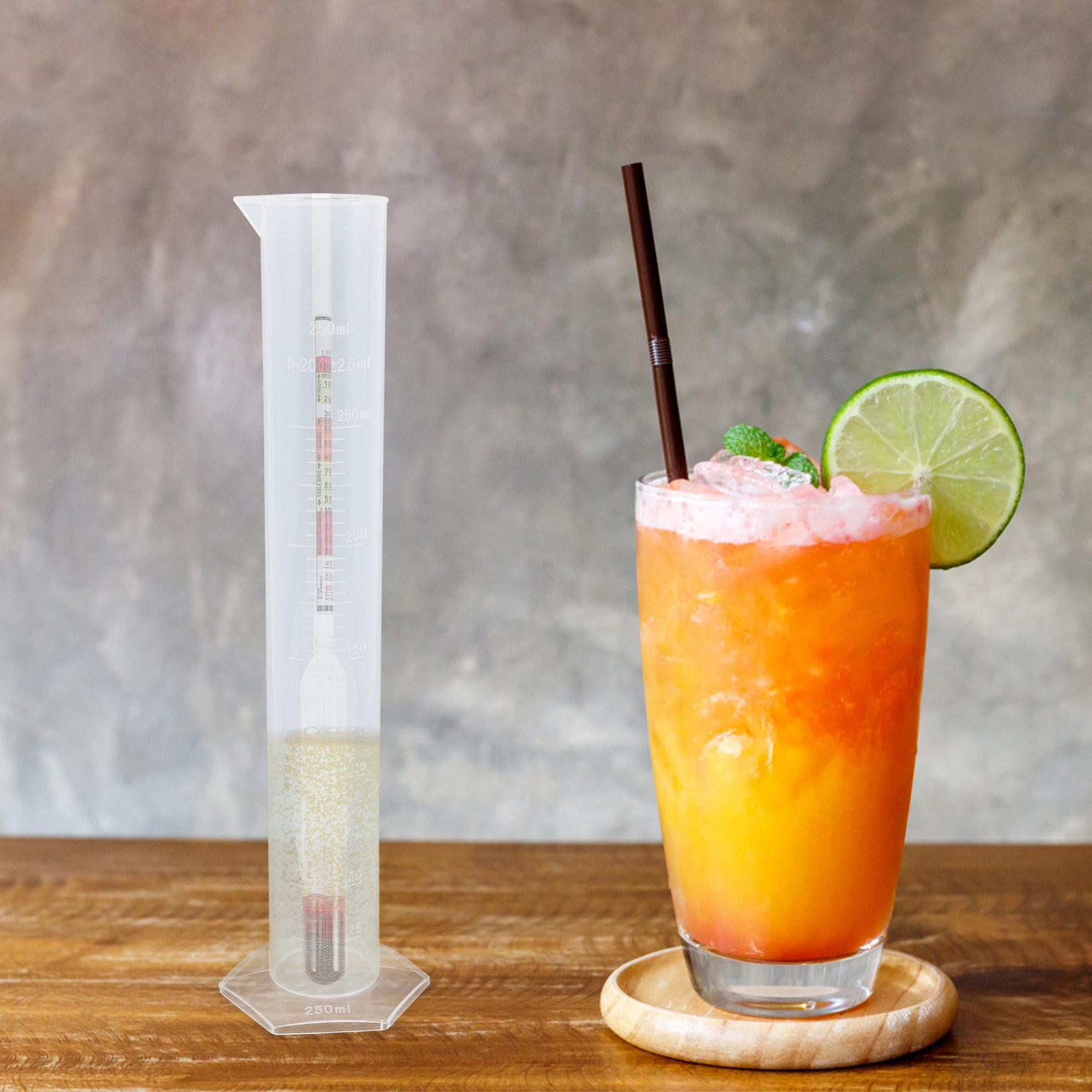 1Set Premium Hydrometer and Te - Wine Beer And Mead recension och pris