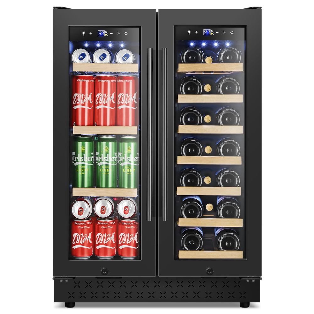 24 Inch Wine and Beverage Refr - Wine Beer Dual Zone recension och pris