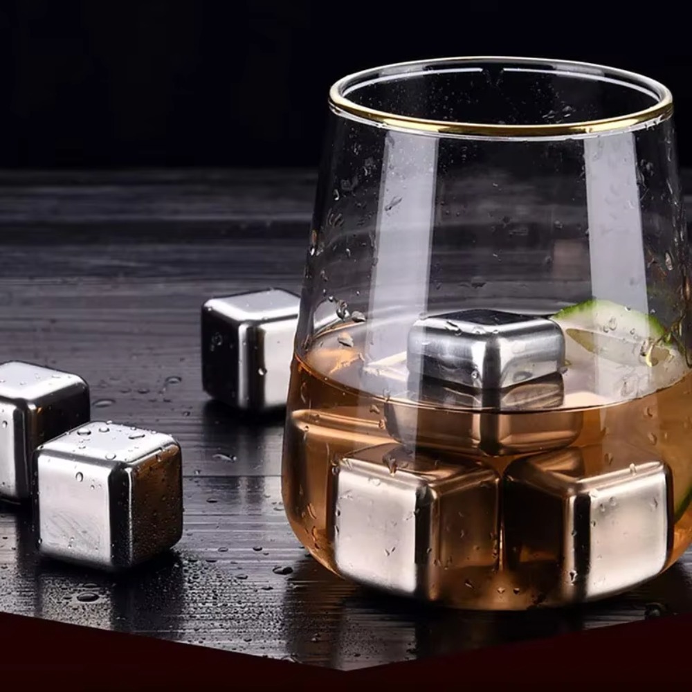 4/6/8 Pcs Stainless Steel Ice  - Wine Beer Bar recension och pris