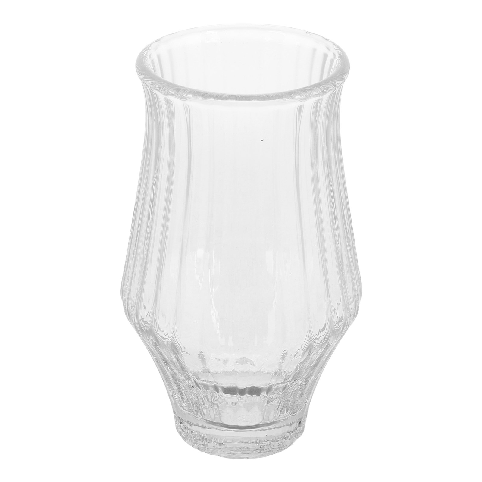 150Ml Glass Coffee Cups Ribbed - Wine Beer Glass Set recension och pris