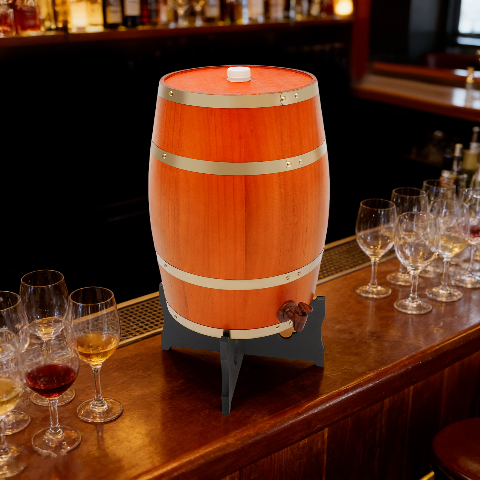 20L/5.28Gal Beige Wine Barrel, - Wine In Beer Store recension och pris