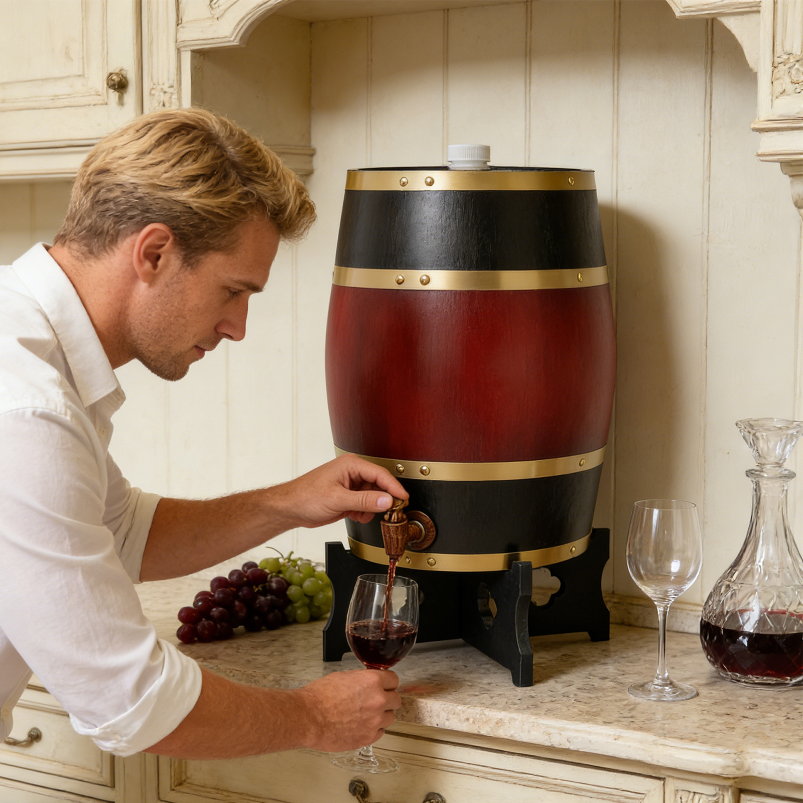 Wine Red Wine Barrel, 15L Wood - Wine In Beer Store recension och pris
