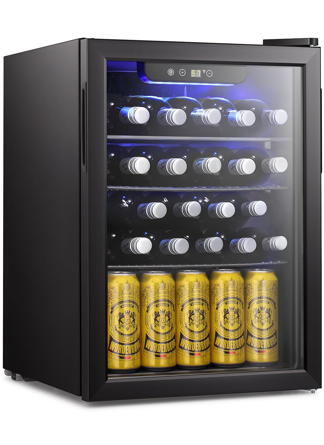 16 Bottle Wine Cooler/Cabinet  - Wine Beer Mini Fridge recension och pris