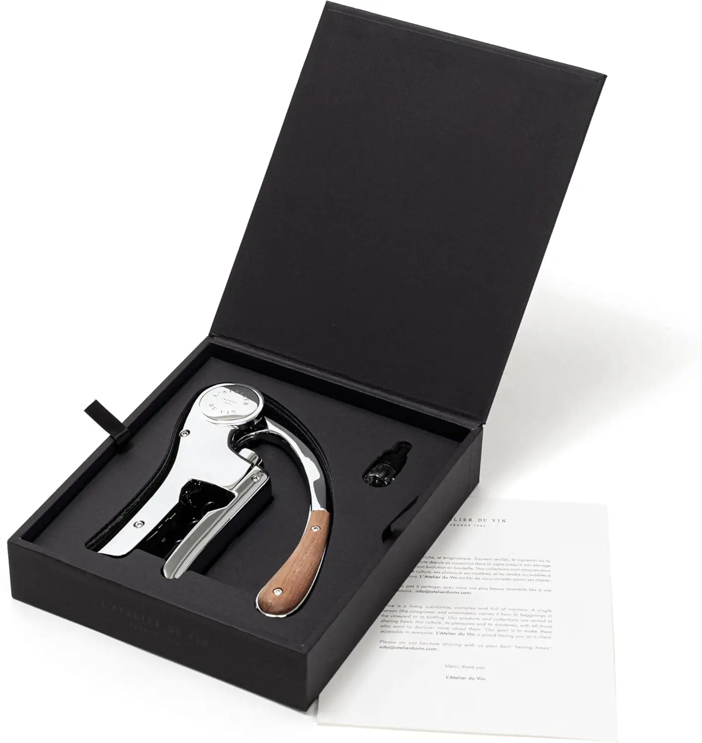 Silver Wood Lever Corkscrew Wi - Cork Screw Lever recension och pris